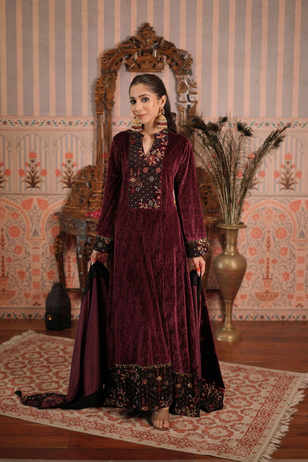 VELVET DRESS