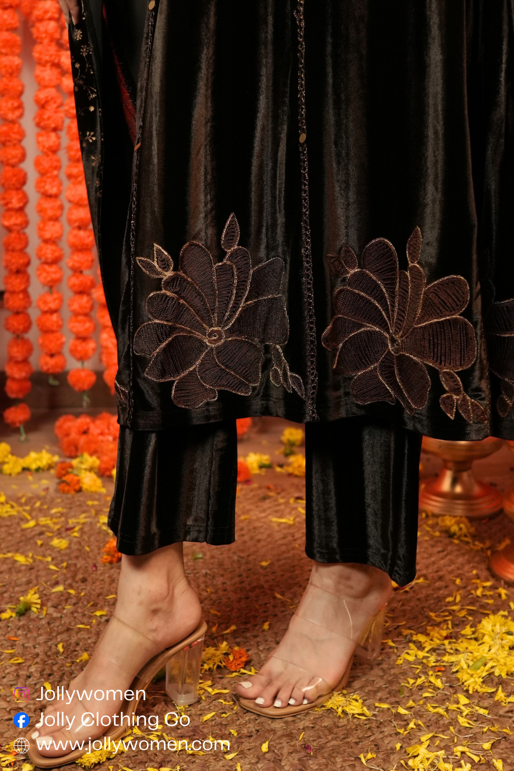 BROWN LUXURY KURTA SET