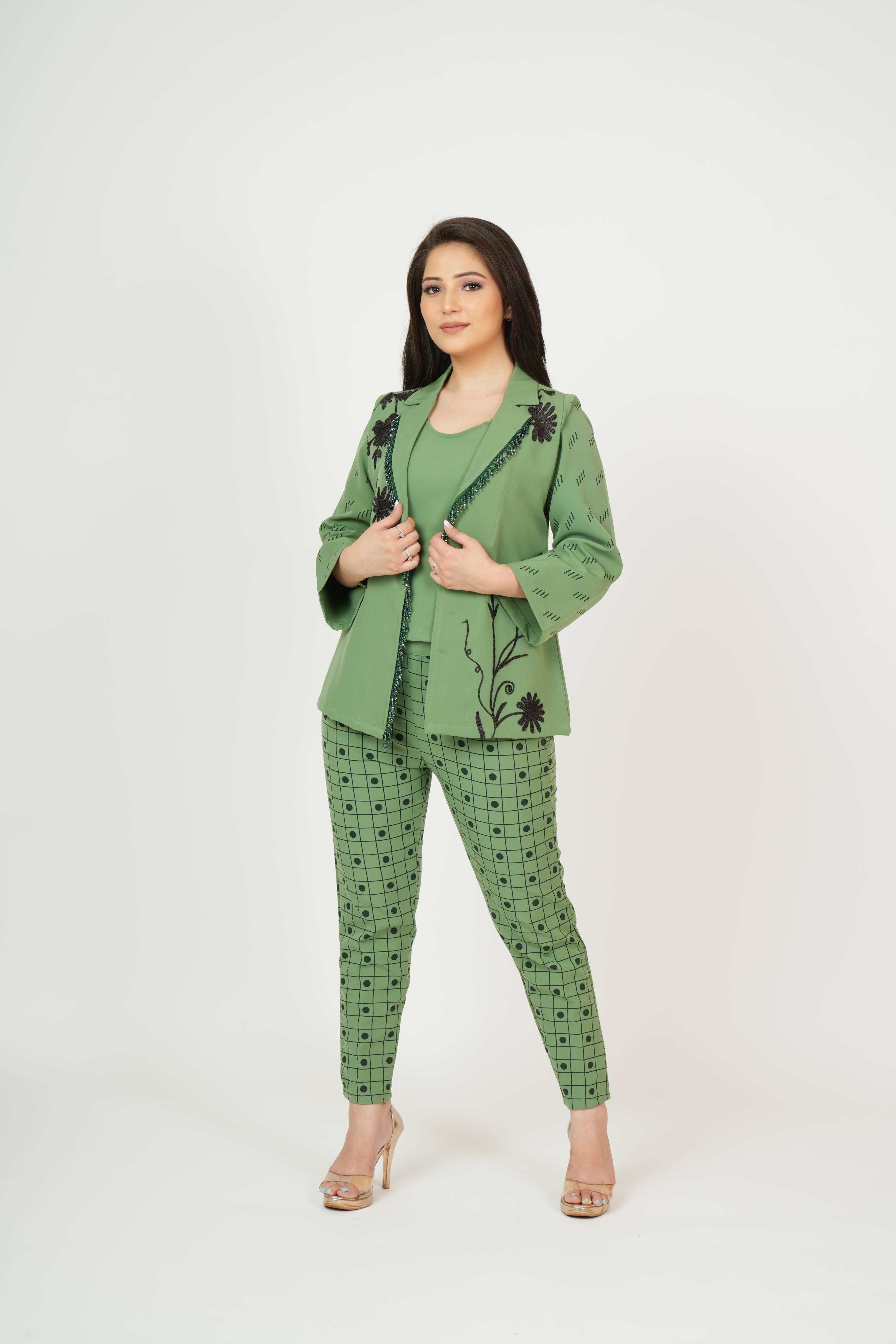 C green Co-ord Set