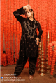 BROWN LUXURY FARSHI SHALWAR SET